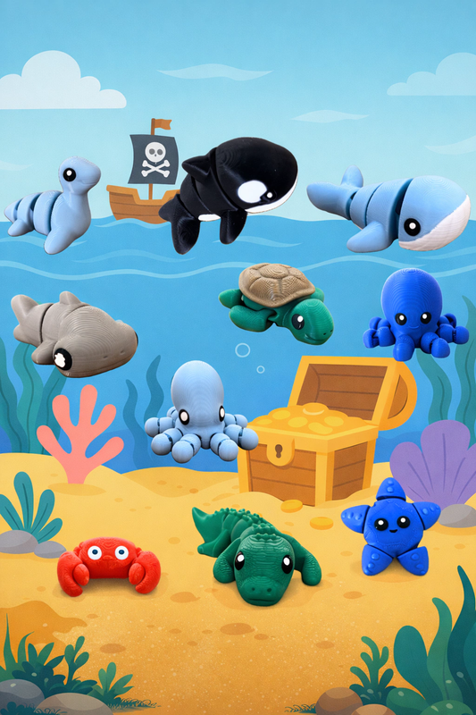 Poppi Marino - Juego Educativo Submarino (Estimula creatividad + diversión sin pantallas)